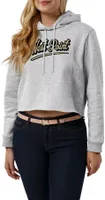 League-Legacy Women's Army West Point Black Knights Ash Cropped Hoodie