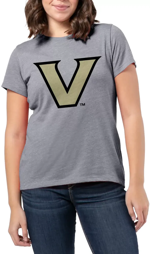 League-Legacy Women's Vanderbilt Commodores Grey Intramural Classic T-Shirt