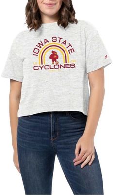 League-Legacy Women's Iowa State Cyclones Sand Intramural Midi T-Shirt