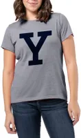 League-Legacy Women's Yale Bulldogs Gray Intramural Classic T-Shirt