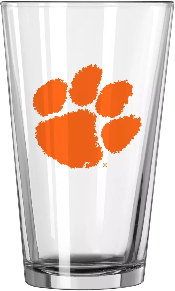 Logo Brands Clemson Tigers 16oz. Pint Glass