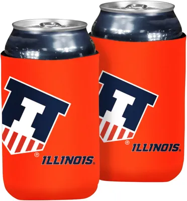 Logo Brands Illinois Fighting Illini Can Cooler