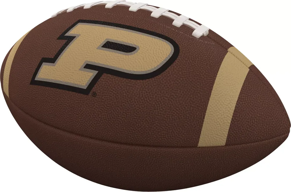 Logo Brands Purdue Boilermakers Team Stripe Composite Football