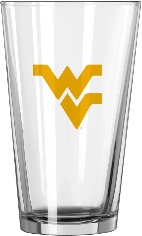 Logo Brands West Virginia Mountaineers 16oz. Pint Glass