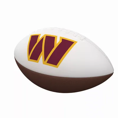 Logo Washington Commanders Full Size Autograph Football