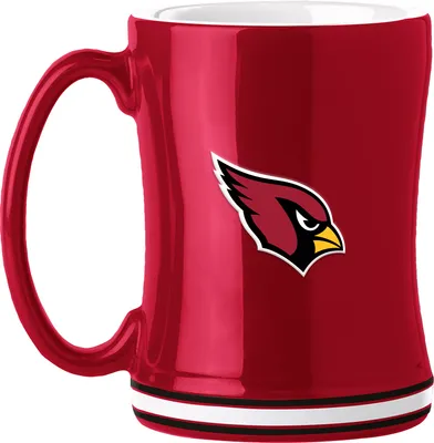 Logo Brands Arizona Cardinals 14 oz. Relief Mug