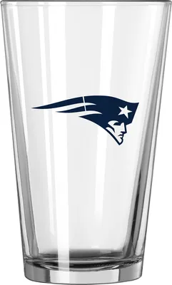 Logo Brands New England Patriots 16 oz. Pint Glass