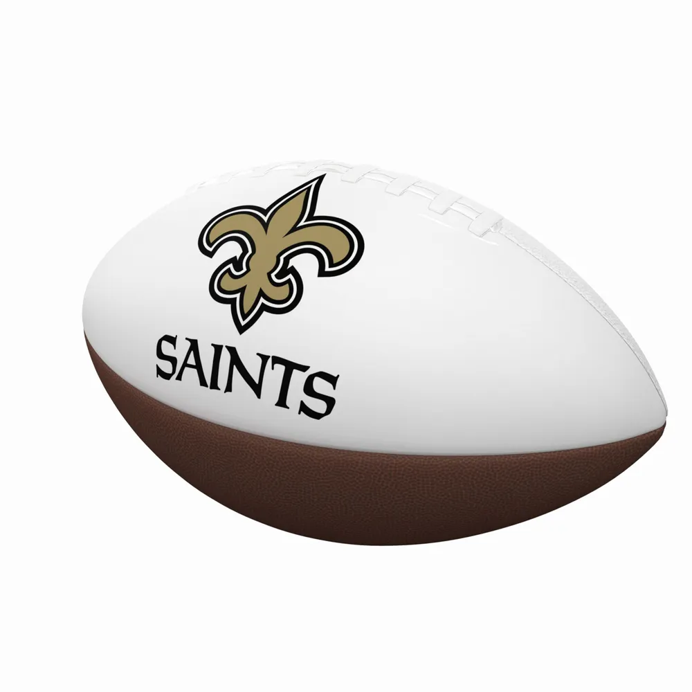 Logo New Orleans Saints Full Size Autograph Football