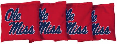 Victory Tailgate Ole Miss Rebels Secondary Color Cornhole Bean Bags