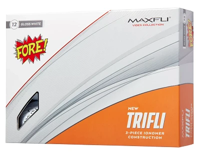 Maxfli 2023 TriFli Fore Vibes Golf Balls