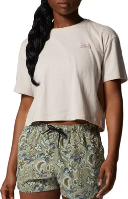 Mountain Hardwear Women's Logo Crop Short Sleeve Shirt