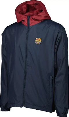 Sport Design Sweden FC Barcelona Graphic Navy Windbreaker Jacket