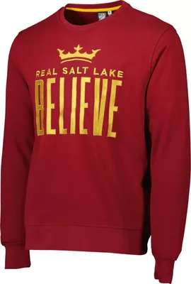 Sport Design Sweden Real Salt Lake Graphic Maroon Crew Neck Sweatshirt