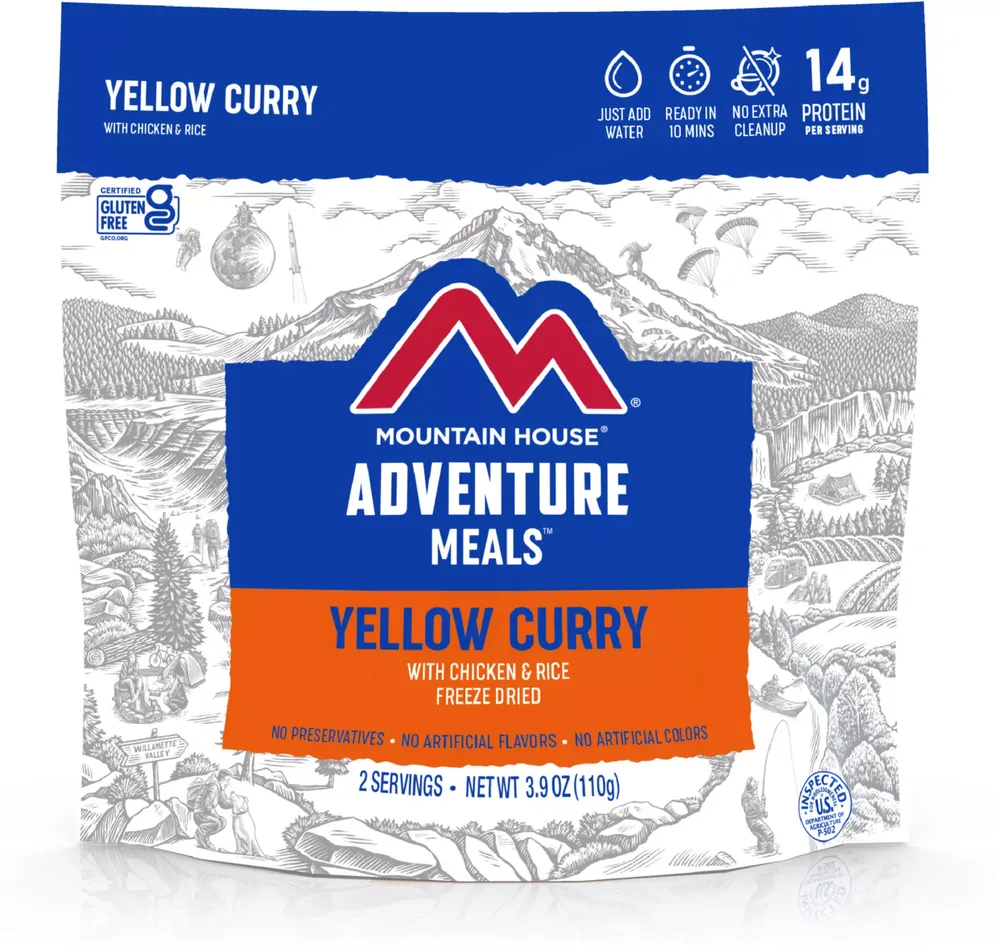 Mountain House Yellow Curry with Chicken and Rice