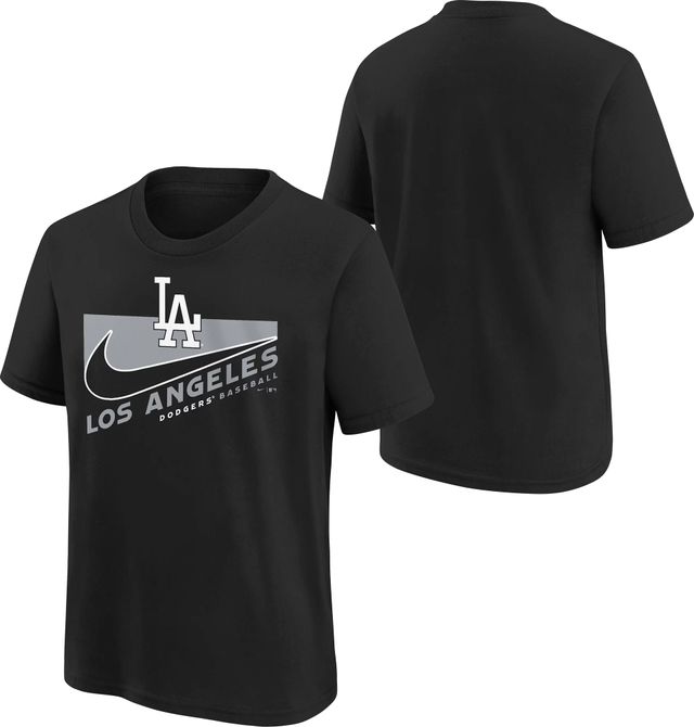 Men's Nike Mookie Betts Black Los Angeles Dodgers Black & White Name &  Number T-Shirt