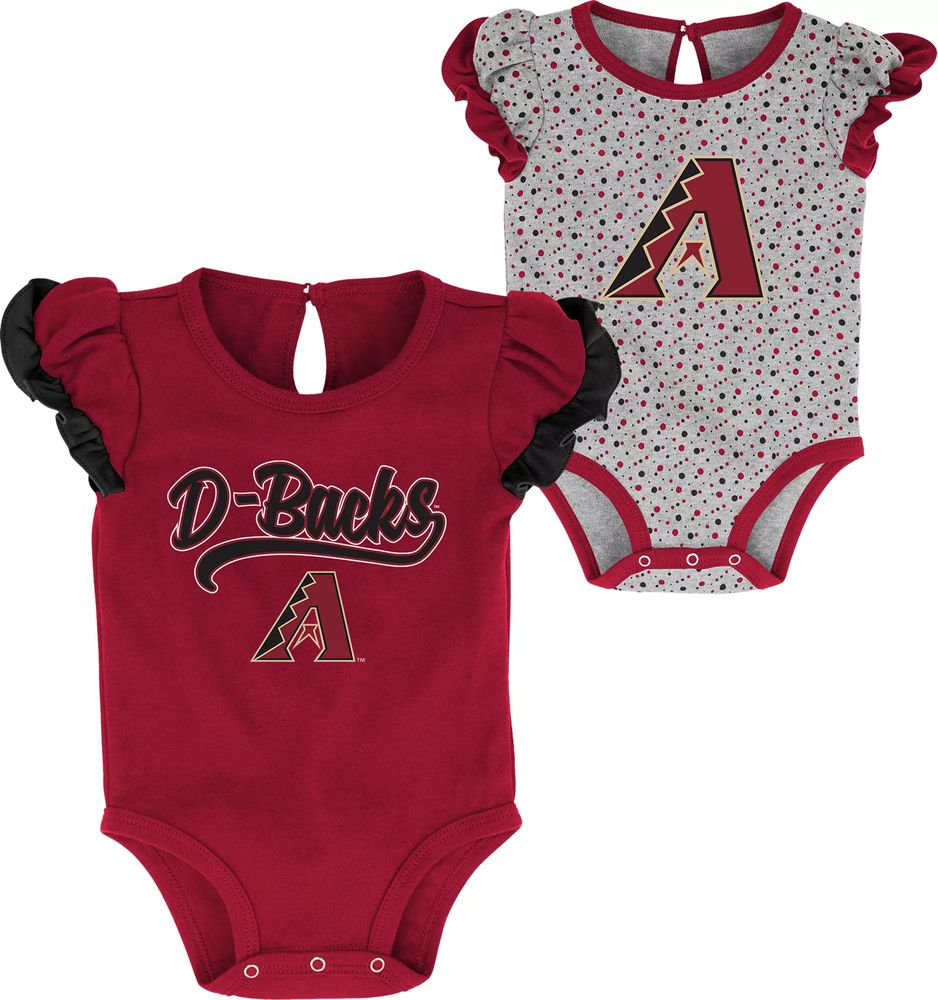 Philadelphia Phillies Official MLB Baby Infant Size Girls 3 Piece Creeper  Set