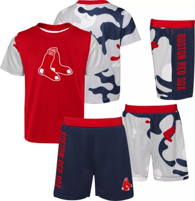 St. Louis Cardinals Newborn & Infant Pinch Hitter T-Shirt & Shorts Set -  Navy/Red