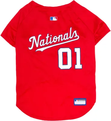 Pets First MLB Washington Nationals Pet Jersey