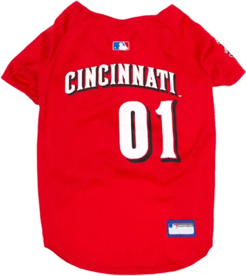 Pets First MLB Cincinnati Reds Pet Jersey