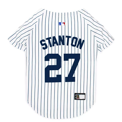Pets First MLB New York Yankees Giancarlo Stanton Pet Jersey