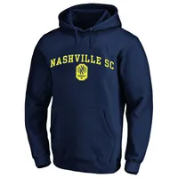 MLS Big & Tall Nashville SC Heart and Soul Navy Pullover Hoodie