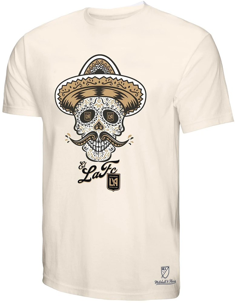 Mitchell & Ness Los Angeles FC Day of the Dead White T-Shirt