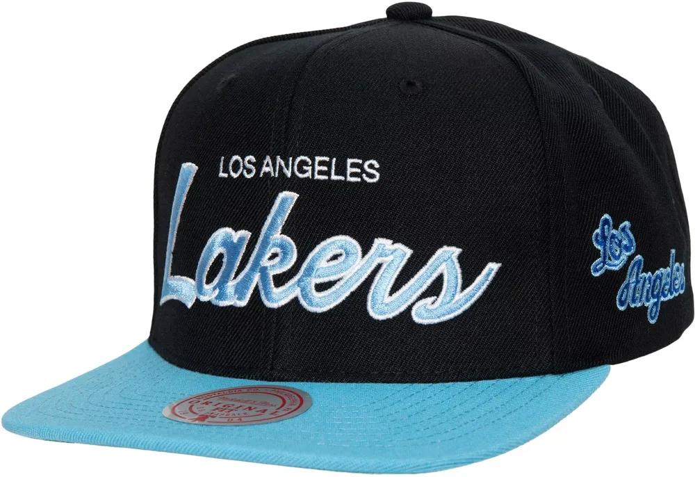 Mitchell & Ness Men's Los Angeles Lakers Two Tone Hardwood Classic Snapback Hat