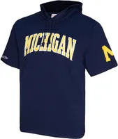 Mitchell & Ness Men's Michigan Wolverines Blue Gameday FT Hoodie