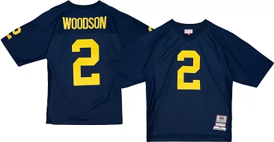 Mitchell & Ness Men's Michigan Wolverines Charles Woodson #2 1997 Blue Replica Jersey