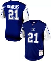 Deion Sanders Dallas Cowboys Mitchell & Ness 1995 Dark Jersey