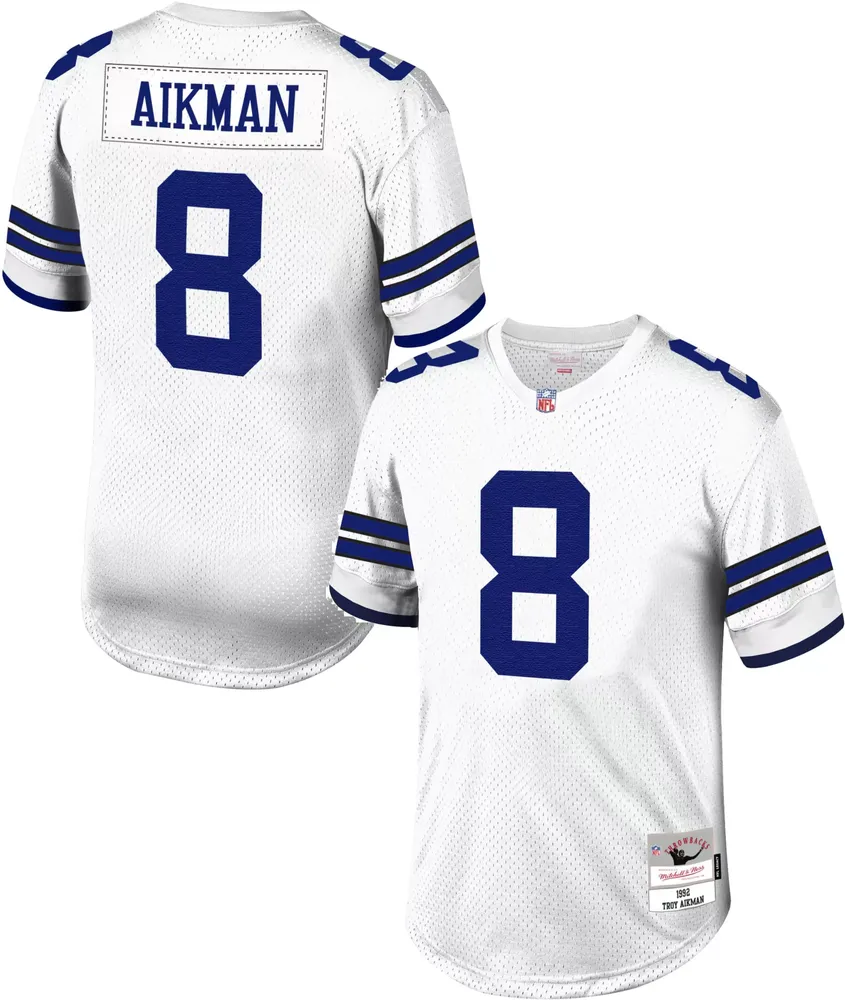 Mitchell & Ness Men's Dallas Cowboys Troy Aikman #9 White 1992 Game Jersey