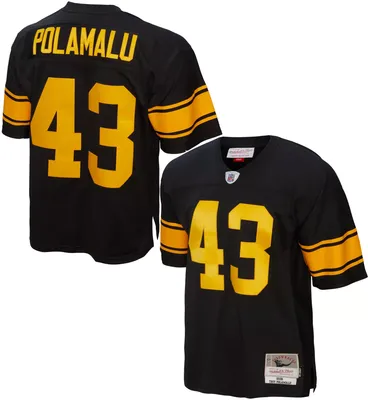 Mitchell & Ness Men's Pittsburgh Steelers Troy Polamalu #43 2008 Throwback Jersey