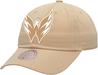 Mitchell & Ness Washington Capitals Primary Logo Khaki Dad Hat