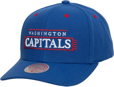 Mitchell & Ness Washington Capitals Lofi Snapback Adjustable Hat