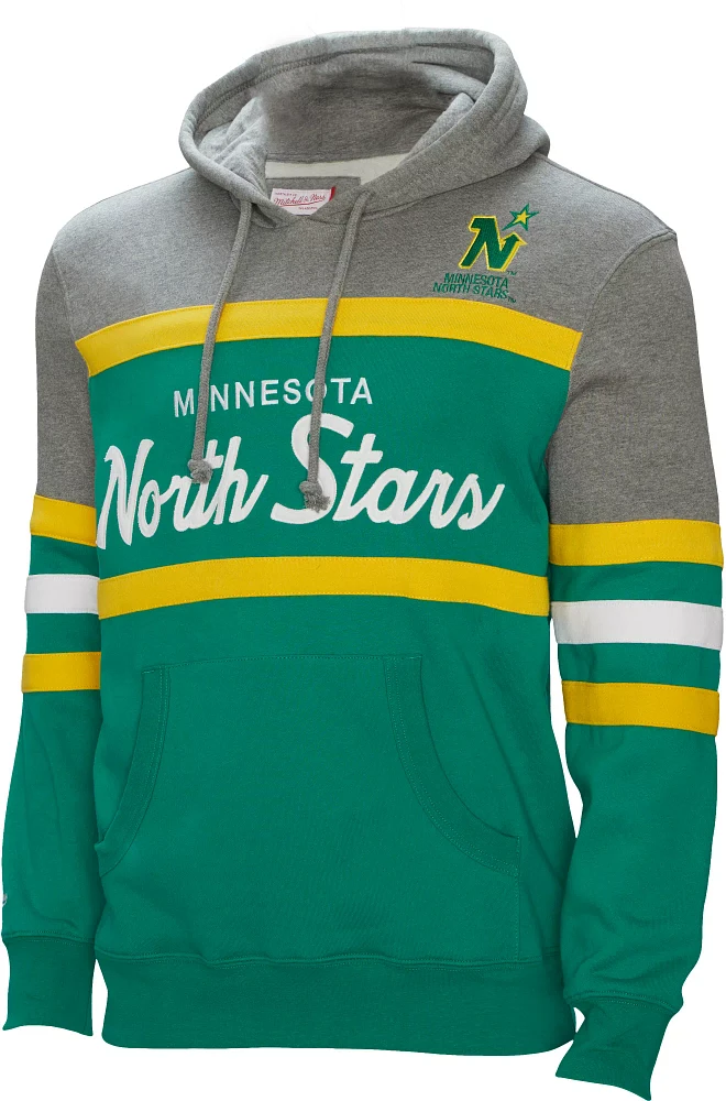 Mitchell & Ness Minnesota North Stars Head Coach Green Pullover Hoodie