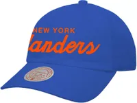 Mitchell & Ness New York Islanders Script Adjustable Dad Hat