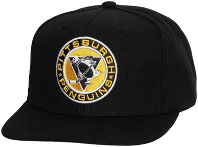 Mitchell & Ness Pittsburgh Penguins Alternate Flip Snapback Adjustable Hat