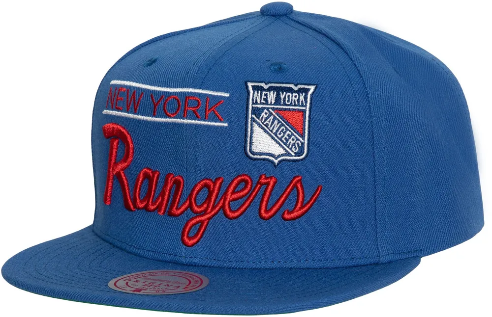 Mitchell & Ness New York Rangers '22-'23 Special Edition Lockup Snapback Adjustable Hat