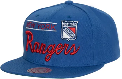 Mitchell & Ness New York Rangers '22-'23 Special Edition Lockup Snapback Adjustable Hat