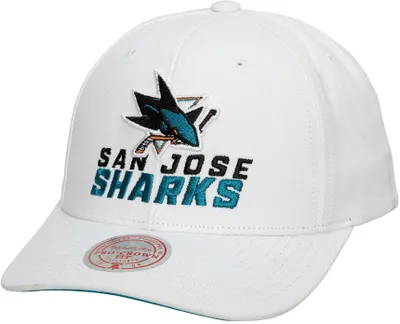 Mitchell & Ness San Jose Sharks All-In Snapback Adjustable Hat