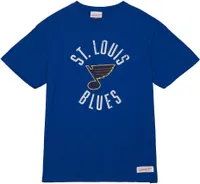 Mitchell & Ness St. Louis Blues 2023 Slub Blue T-Shirt