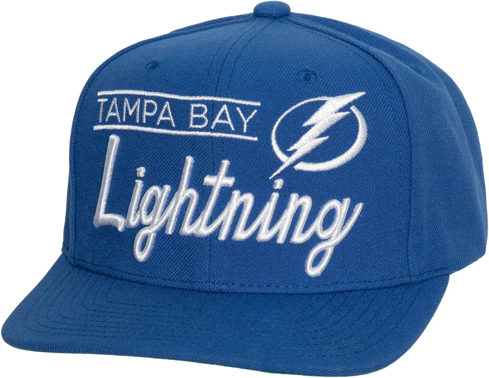 Mitchell & Ness Tampa Bay Lightning '22-'23 Special Edition Lockup Snapback Adjustable Hat