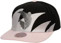 Mitchell & Ness Angel City FC Sharktooth Snapback Adjustable Hat