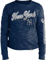 Women's New Era Navy New York Yankees Tie-Dye Long Sleeve T-Shirt