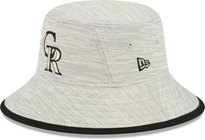 Men's New Era White Dallas Cowboys Bold Bucket Hat