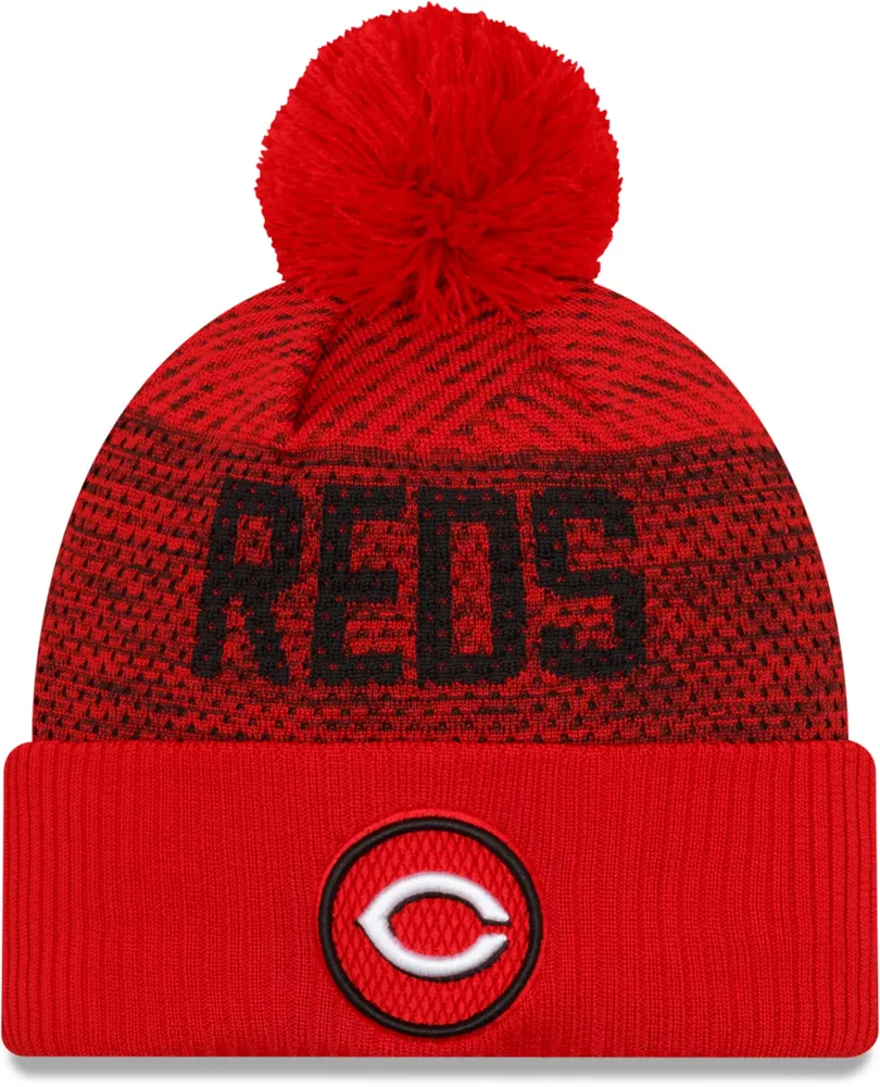 New Era Men's Cincinnati Reds Red Authentic Collection Knit Hat