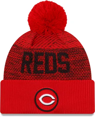 New Era Men's Cincinnati Reds Red Authentic Collection Knit Hat