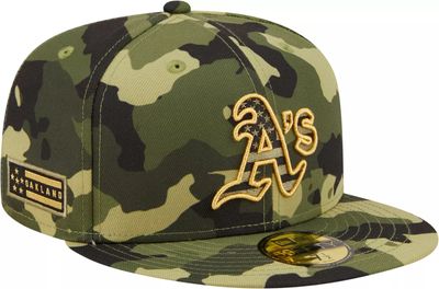 Men's New Era Camo Seattle Mariners 2022 Armed Forces Day On-Field Low Profile 59FIFTY