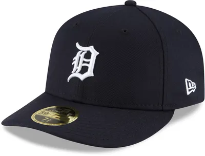 New Era Men's Detroit Tigers Navy 59Fifty Authentic Collection Home Fitted Hat