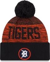 New Era Men's Detroit Tigers Navy Authentic Collection Knit Hat